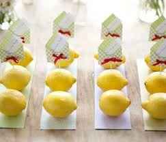 segnaposti limoni