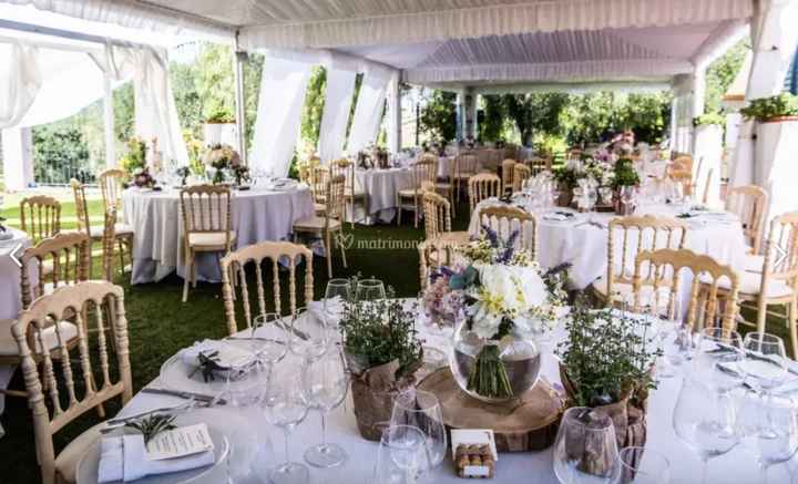 Centrotavola e mise en place minimal e delicata - 1