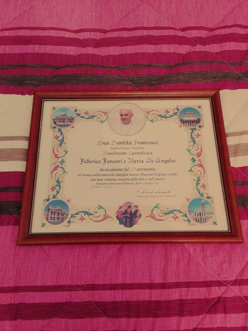 Benedizione apostolica - 1