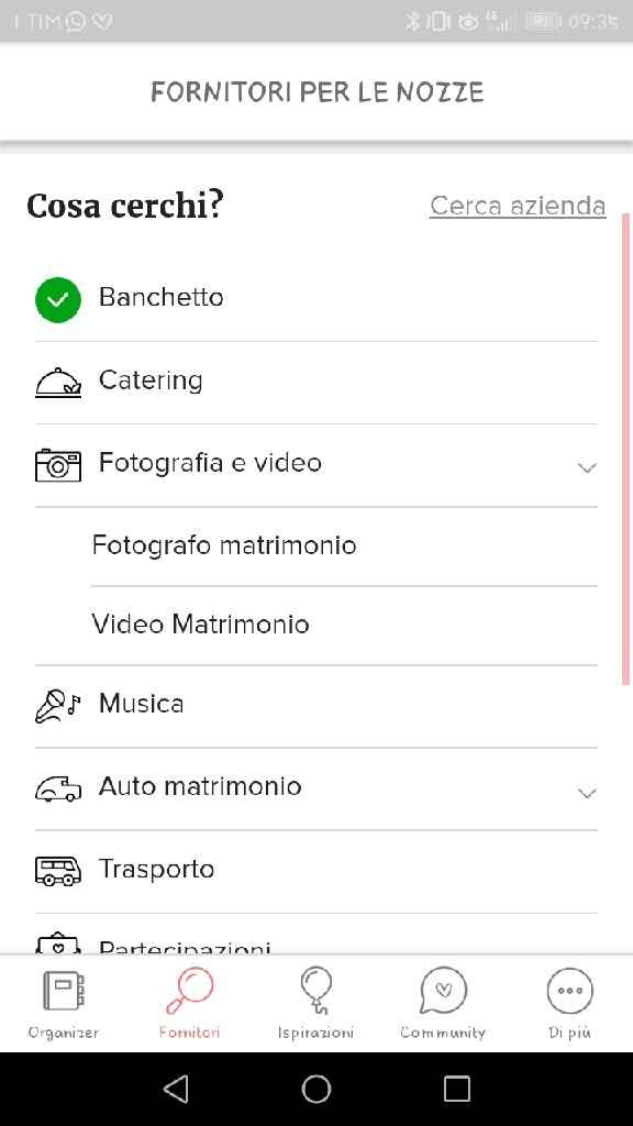 Condividi lo screenshot dei tuoi fornitori - 1