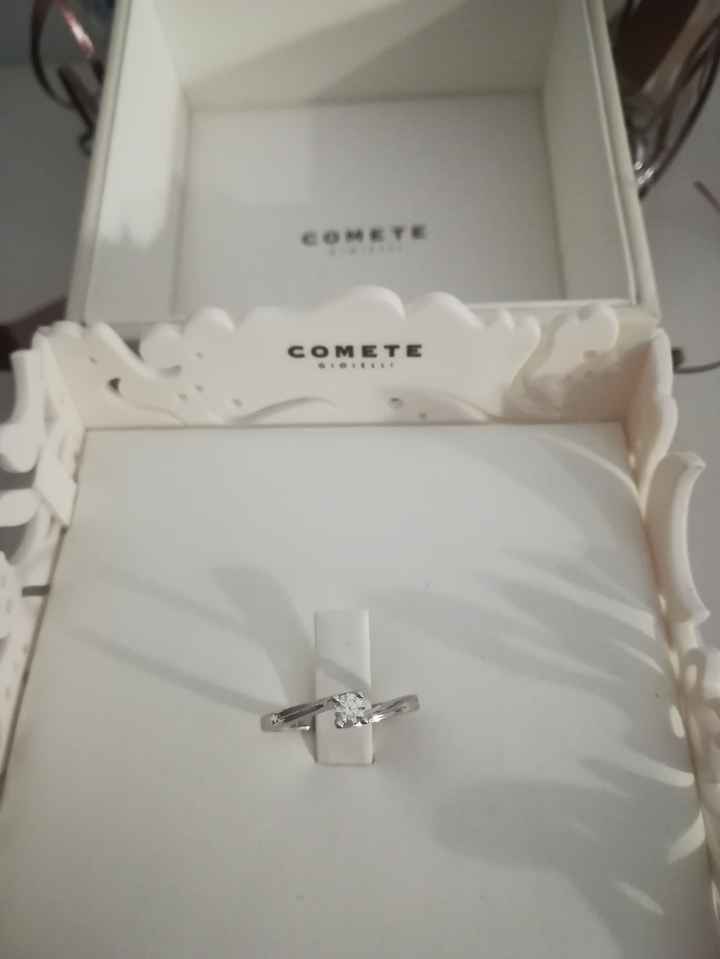 E ora mostraci una foto del tuo anello di fidanzamento! - 1