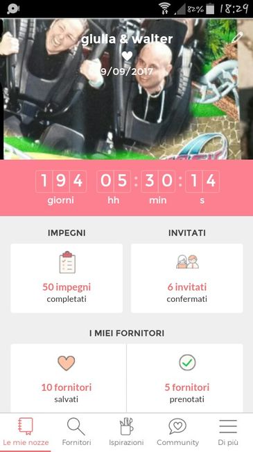 Quanti giorni mancano alle tue nozze? - 1