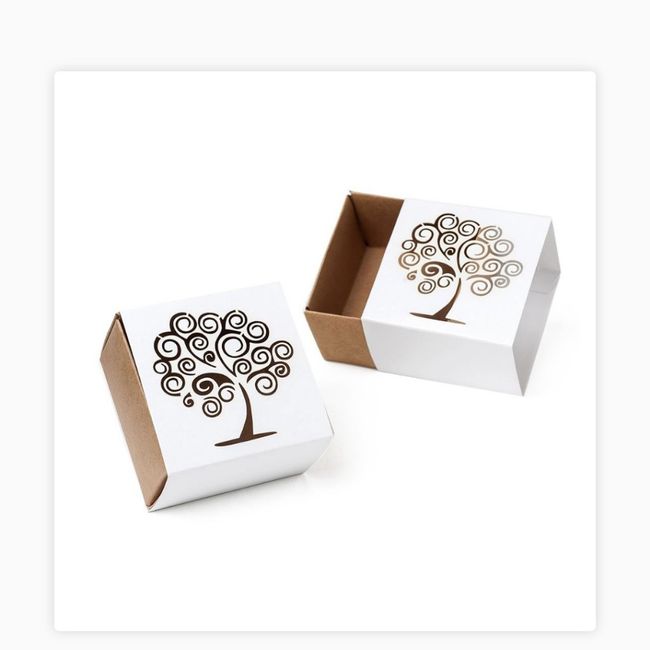 Scatoline porta confetti albero della vita! 2