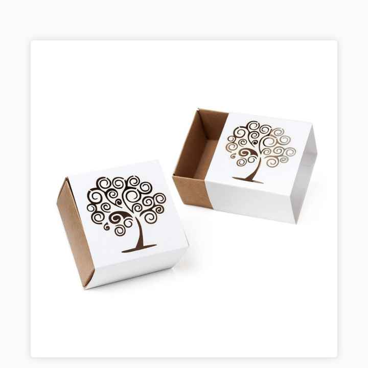 Scatoline porta confetti albero della vita! - 1