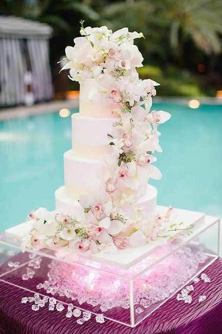 💖 Pink wedding cake 💖 - 1