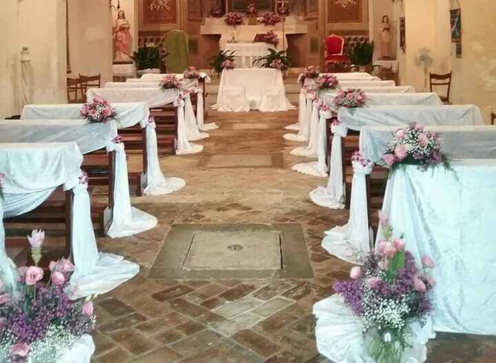 Allestimento chiesa - 1