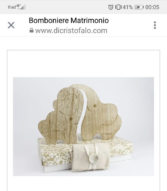 Bomboniera scelta - 1