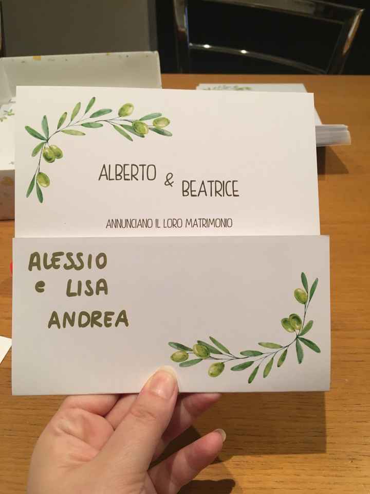 Partecipazioni tema ulivo. Che ne pensate? - 2