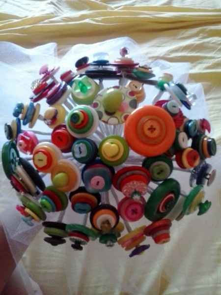 Bouquet di bottoni terminato! - 1