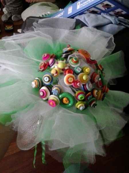 Bouquet di bottoni terminato! - 1