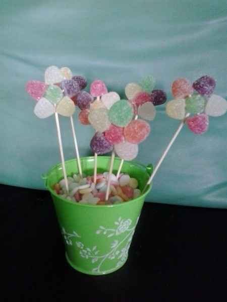 I miei dolci-gommosi centrotavola - 1