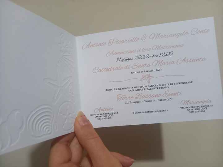 Partecipazioni pronte per essere consegnate! - 3