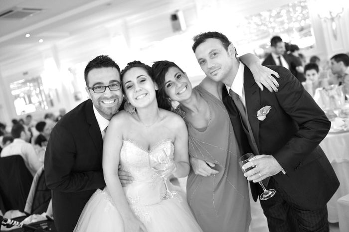 Con i testimoni di mio marito