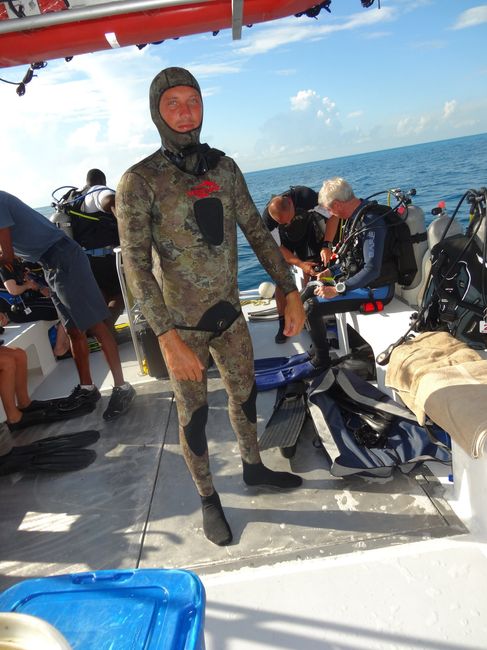 Il mio maritozzo,immersione Blue Hole