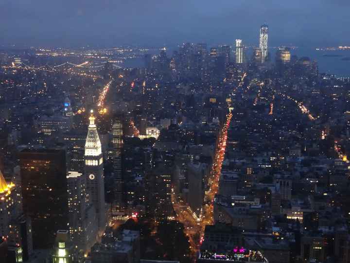 VEDUTA DALL'EMPIRE STATE BUILDING 1