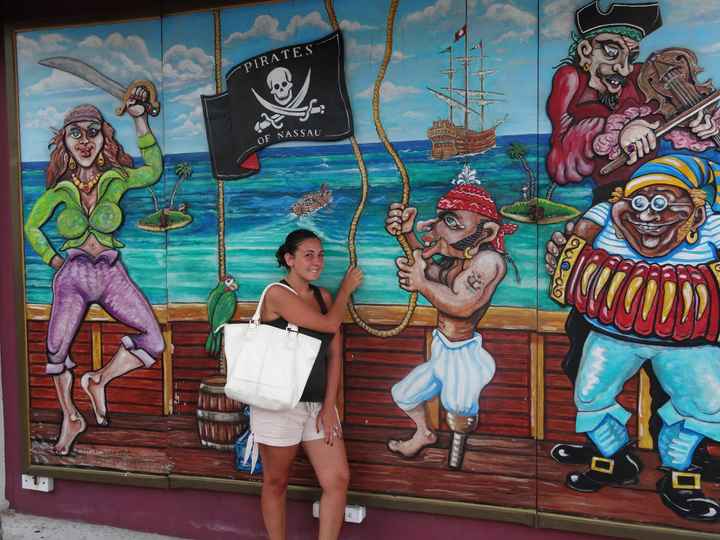 Bahamas, shopping in città :)