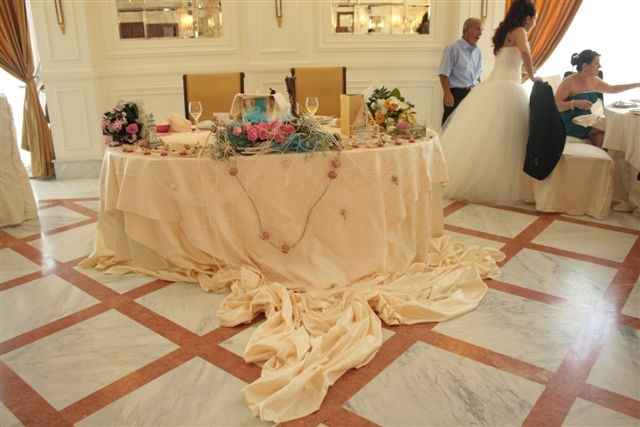 Il tavolo degli sposi