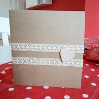 Partecipazioni carta kraft grammatura - 1