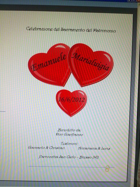 seconda Copertina libretto