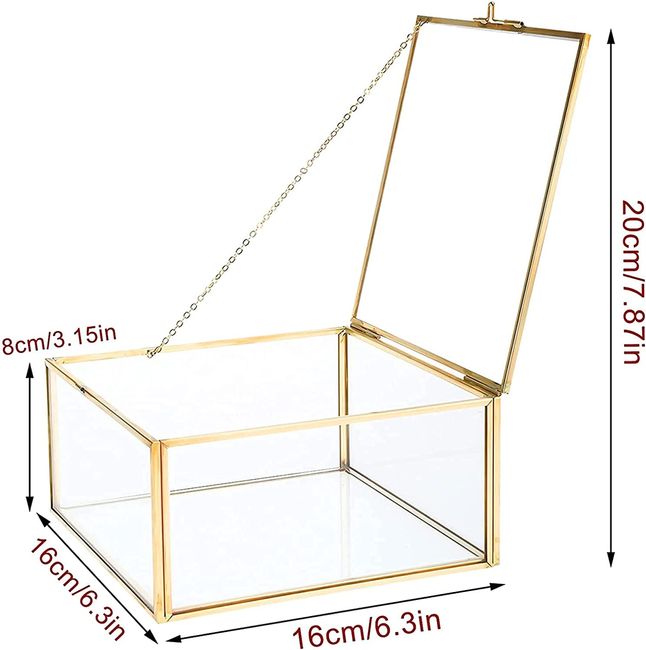 Portafedi in vetro: che dimensioni? 2