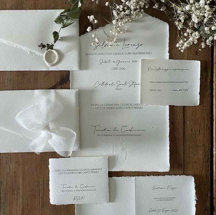 Quando ordinare le partecipazioni - 1