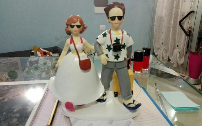  Partecipazione e Cake topper tema Viaggi - 3