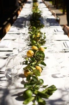 Idee centri tavola con limoni 7