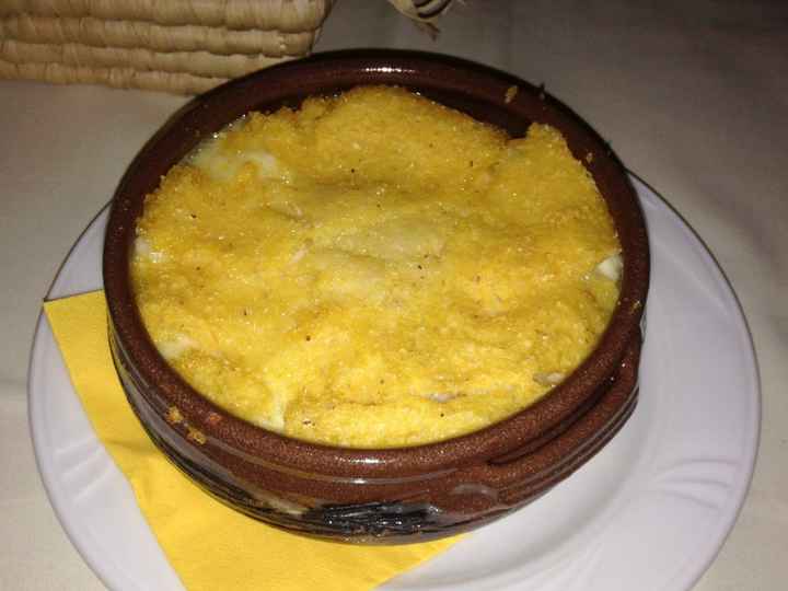 Polenta concia