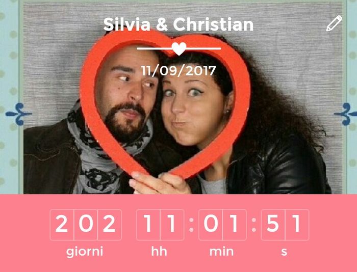 Quanti giorni mancano alle tue nozze? - 1