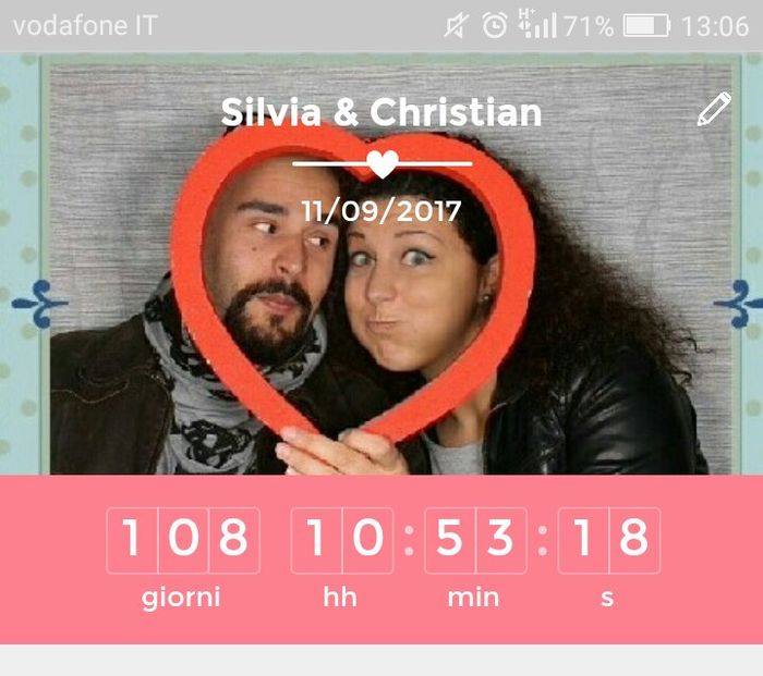 Quanto segna il vostro countdown? - 1