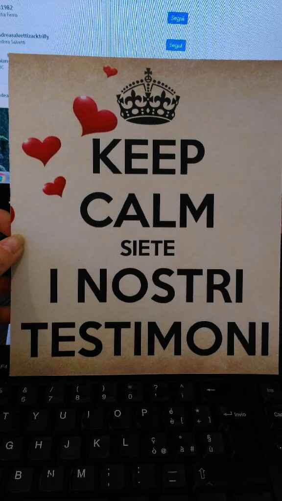 Puzzle fai da te x testimoni - 1