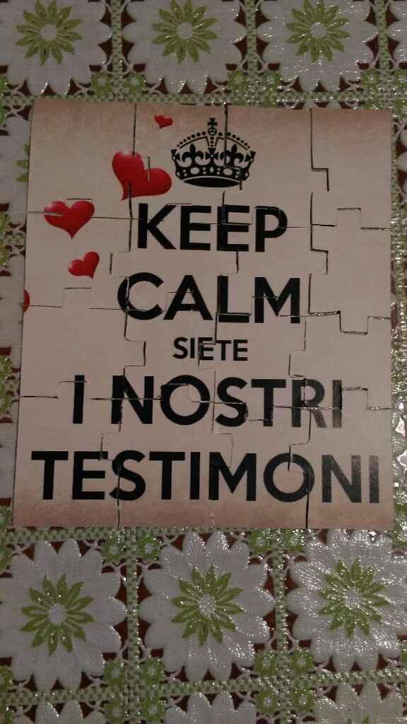 Puzzle fai da te x testimoni - 3