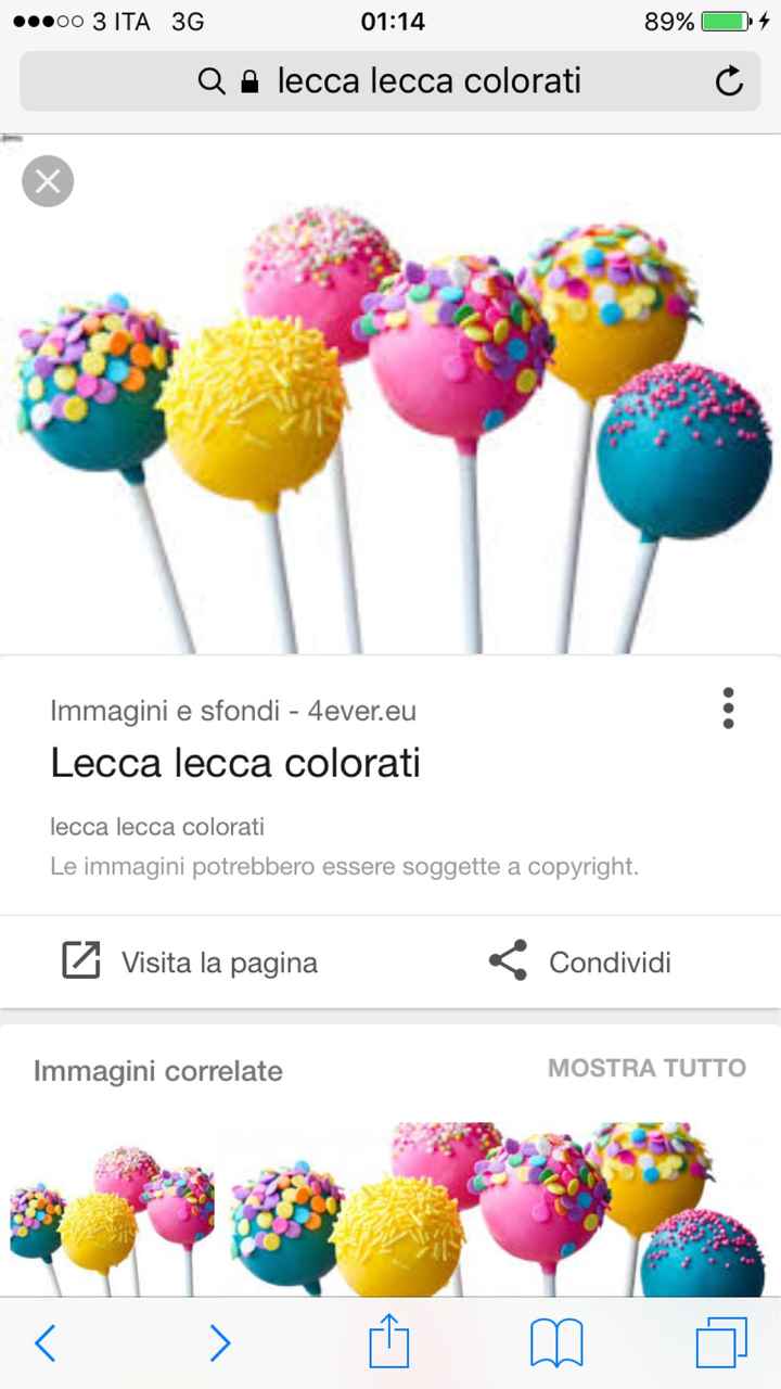 Lecca lecca colorati - 1