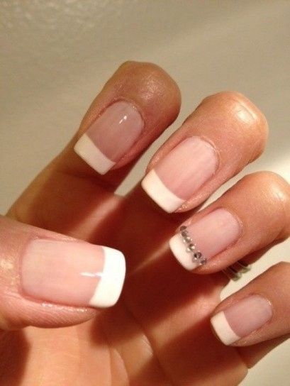 mani sposa semplice