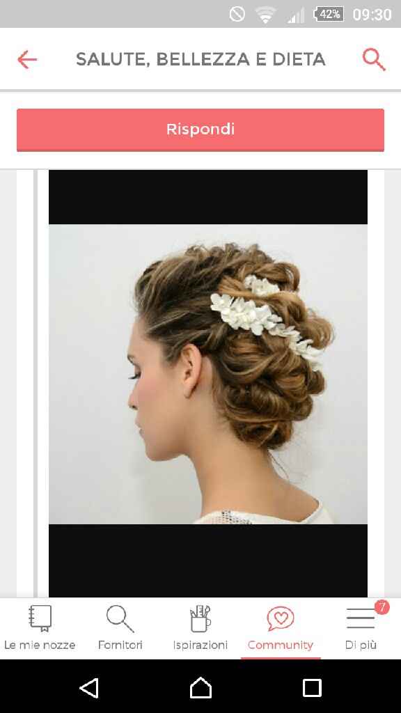 Idea acconciatura chignon - 1