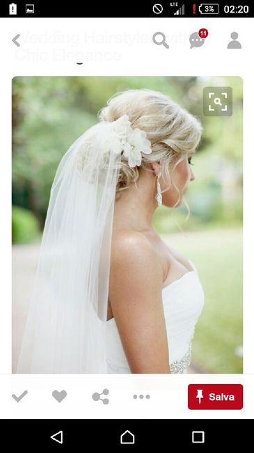 Velo sposa e fiori - 1
