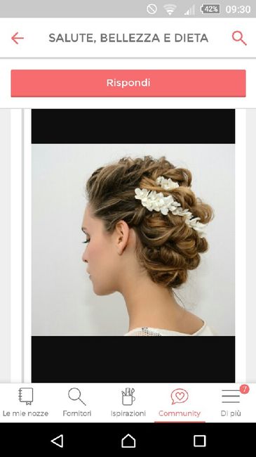 Idea acconciatura chignon - 1