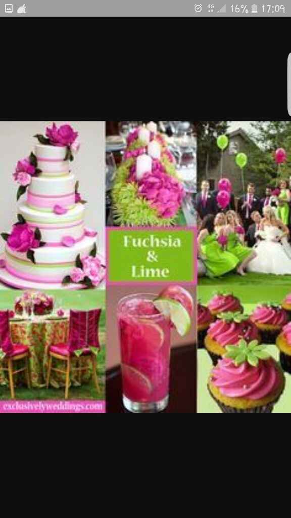 Matrimonio fucsia e verde lime - 1