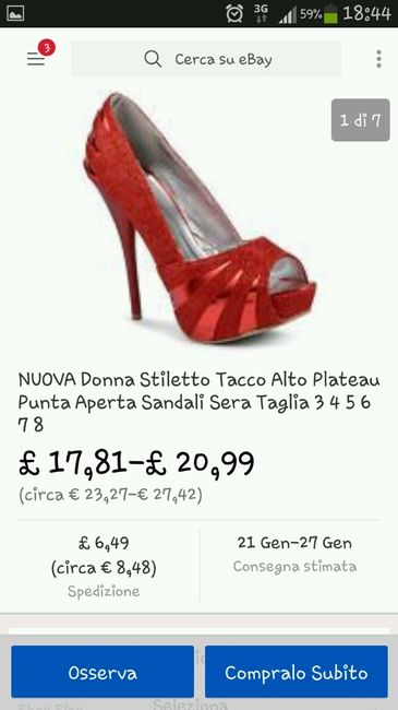 Mi postate le vostre scarpe?? - 1