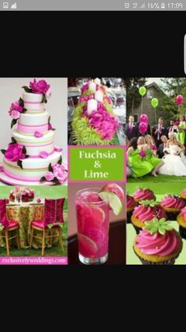 Matrimonio fucsia e verde lime - 1