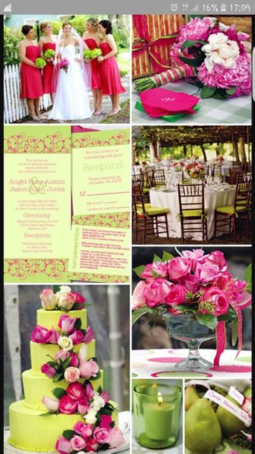 Matrimonio fucsia e verde lime - 4