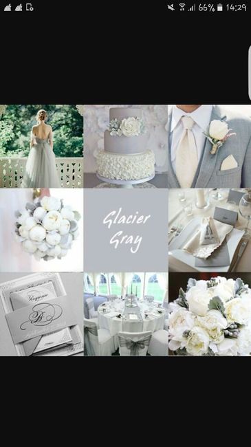 Tema matrimonio grigio perla... - 1
