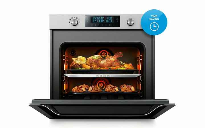 Forno samsung dual cook - 2