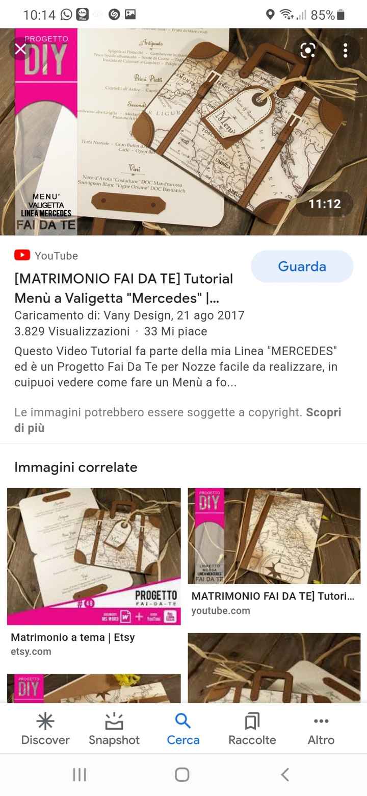 Matrimonio tema viaggio fai da te - 3