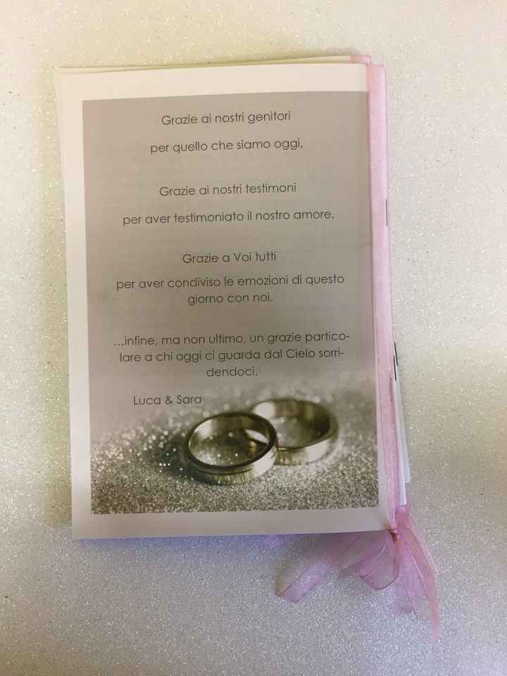 Sondaggio libretti messa - 2