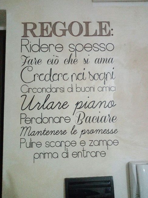"regole d'amore" - 1