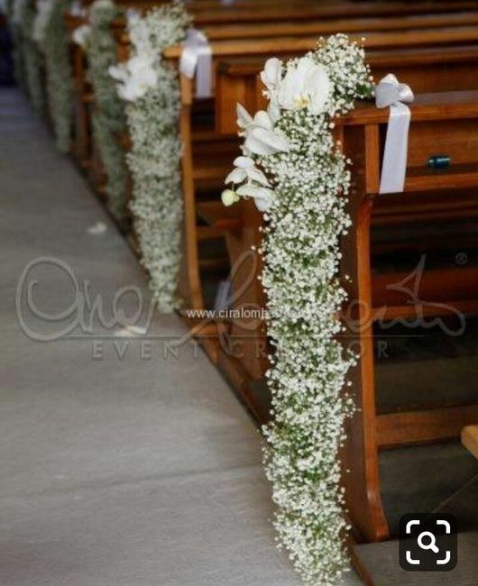 Composizioni sulle panche della chiesa - 1