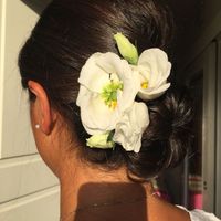 fiori e acconciatura - 1