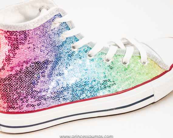 rainbow converse