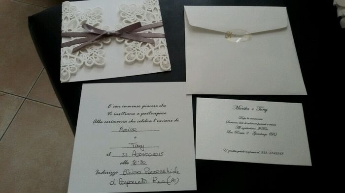 Partecipazioni aliexpress - 1